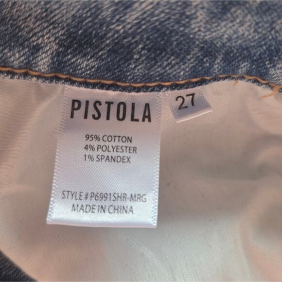 Pistola women wide straight Leg Jeans size 27 Revolve Anthropologie trendy blue - Picture 9 of 15